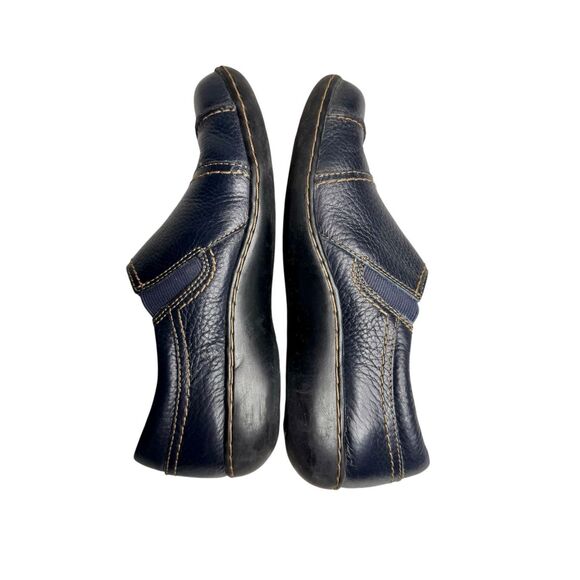 Clark’s blue leather Ashland indigo loafers size 6 - Picture 11 of 12